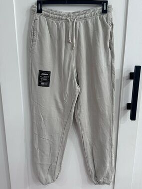 Legends Luka Heavyweight Fleece Joggers Bone Tan Men's Size Medium